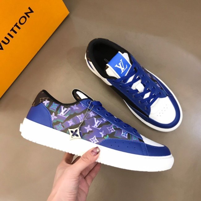 Louis Vuitton Men Shoes Fashion Sneakers Luxury Brand Mens Charlie Sneaker Casual Shoes with Original Box Whatapp