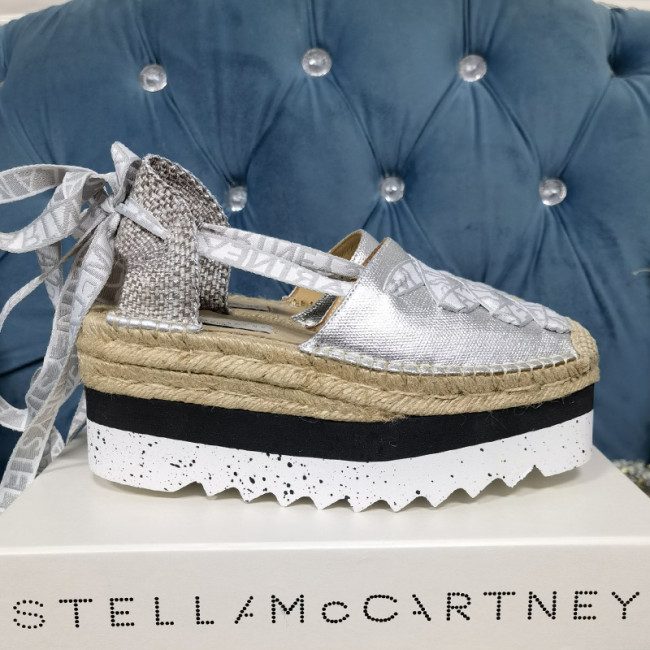 Stella Mccartney Womens Shoes Fashion Type with 7.5cm Heel Casual Shoes Luxury Brand with Original Box Whatapp