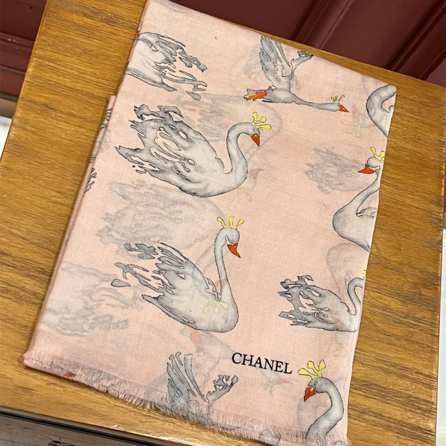 Chanel Scarves Womens Fashion Scarf with Original Box Whatapp