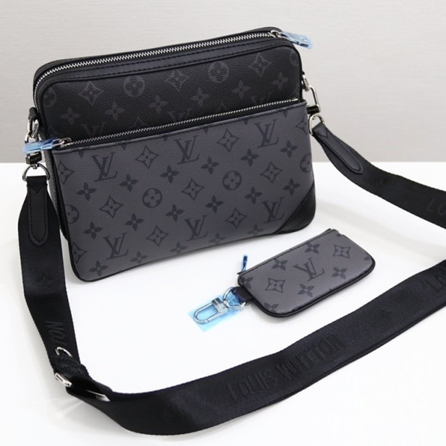 Louis Vuitton Mens Bags Luxury Brand Fashion Type Trio Messenger M69443 with Original Box Whatapp