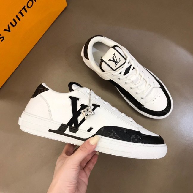 Louis Vuitton Men Shoes Fashion Sneakers Luxury Brand Mens Charlie Sneaker Casual Shoes with Original Box Whatapp