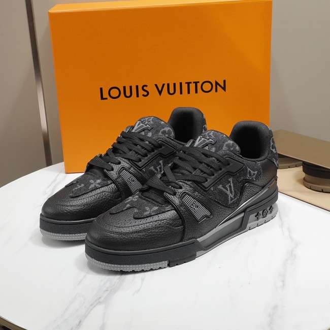 Louis Vuitton Men Shoes Fashion Sneakers Design Luxury Brand LV TRAINER SNEAKER with Original Box 1A9ZI6 Whatapp