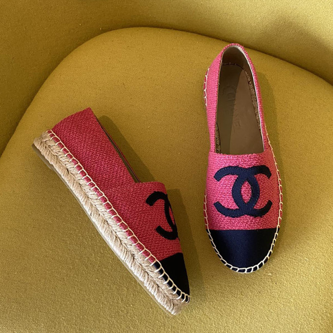 Chanel Women Shoes Fashion Espadrille Luxury Brand Casual Shoes for Women ESPADRILLE with Original Box Espadrilles Whatapp