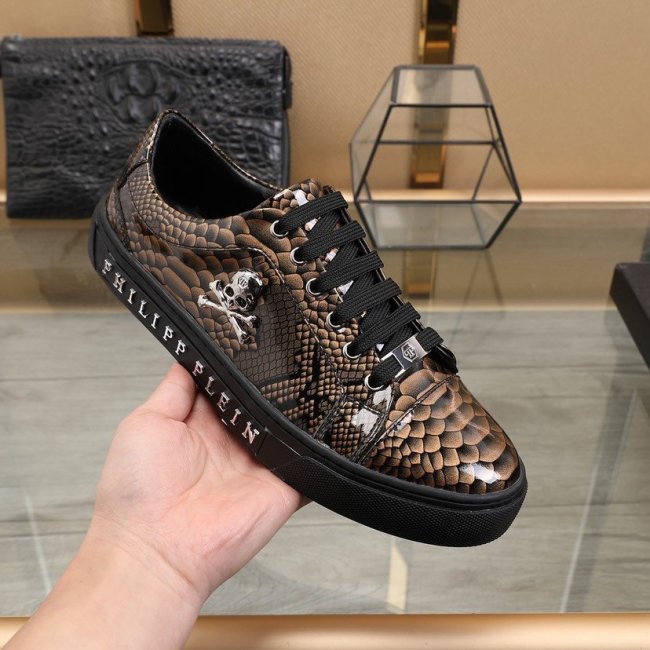 Philipp Plein Men Shoes Low Top Sneaker Fashion Design Luxury Brand Whatapp