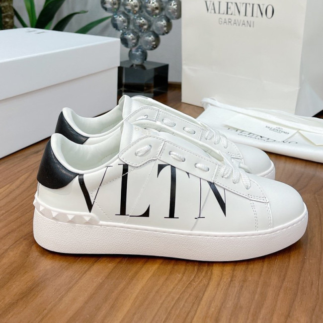 Valentino Men Shoes Fashion Design Luxury Brand OPEN SNEAKER WITH VLTN PRINT with Original Box WY0S0830BLUA01 Whatapp