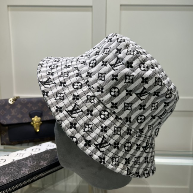 Louis Vuitton Womens Mens Cap Bucket Hat Luxury Brand with Original Box