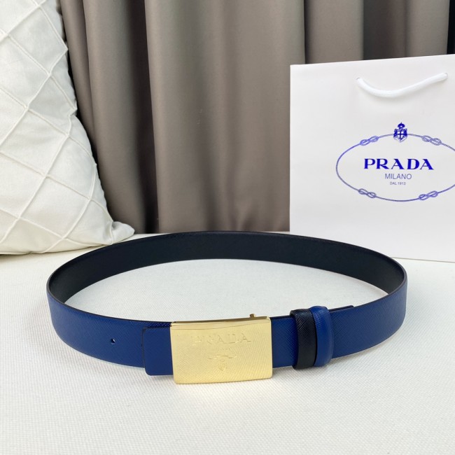 Prada Mens Belt Luxury Brand Fashion Men Belts with Original Box Whatapp