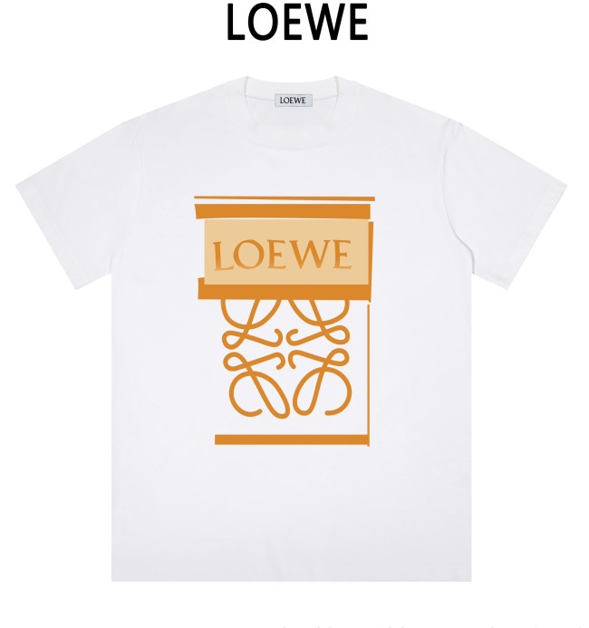 Loewe Luxury Brand Men Womens Short Sleeve T-Shirt Whatapp