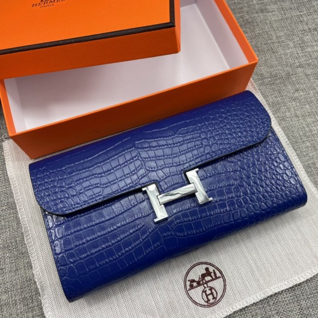 Hermes Womens Mens Wallets Purse Constance Clutch Leather Design Coin Bag with Original Box Whatapp