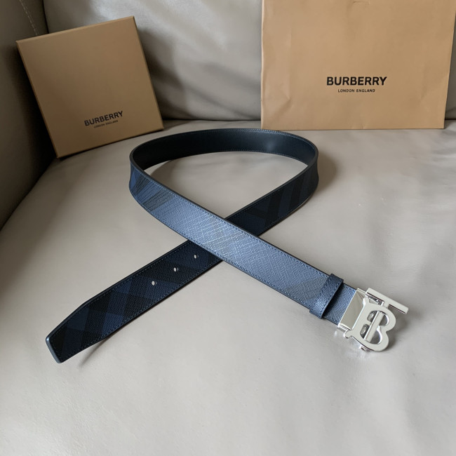 Burberry Mens Belt Luxury Brand Design Fashion Type with Original Box Reversible Monogram Motif Vintage Check Belt Whatapp