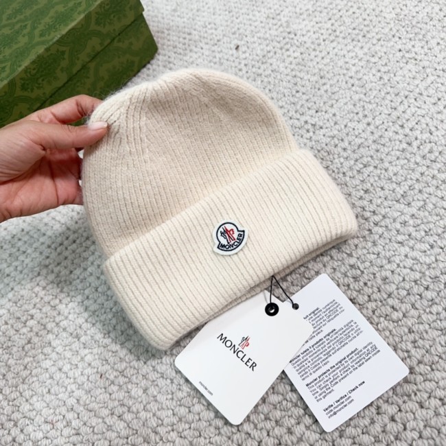 Moncler Mens Womens Hats Luxury Brand Design Moncler Knit Hat with Original Box