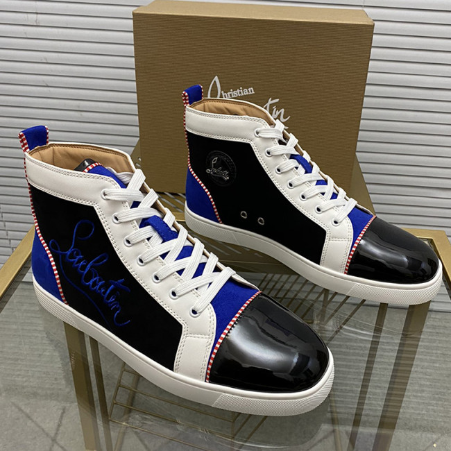 Christian Louboutin Mens Shoes Sneakers Luxury Brand Red Bottom Design Sports Footwears with Original Box Whatapp