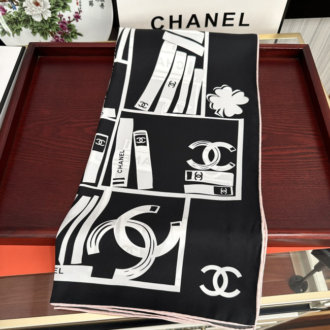 Chanel Scarves Womens Fashion Scarf with Original Box Whatapp