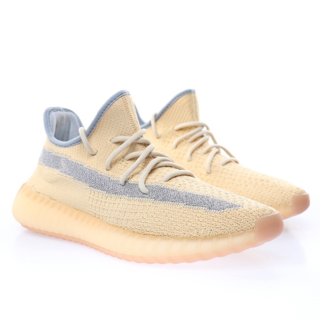 Adidas Yeezy Boost 350 V2 'Linen/ReflectivMens Womens Shoes Sneakers Breathable Design with Original Box FY5158 Whatapp