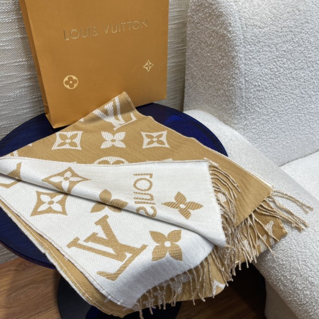 Louis Vuitton Scarves Men Womens Fashion Scarf with Original Box Whatapp