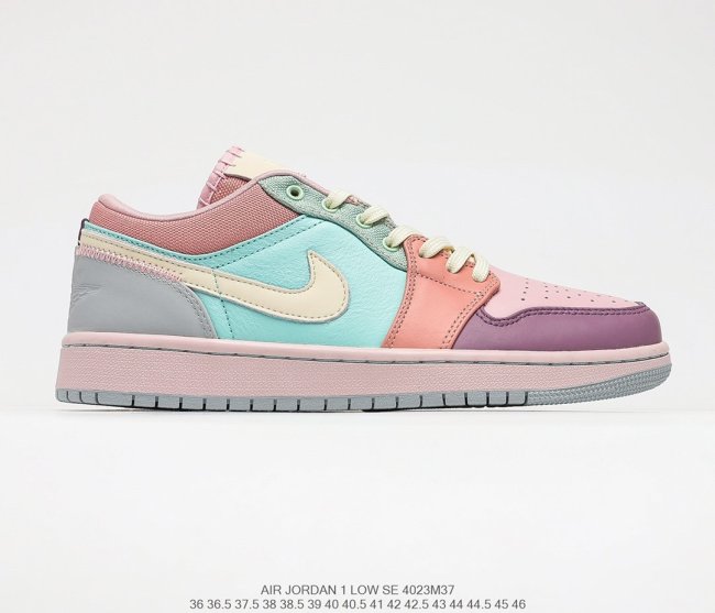 Nike Air Jordan Retro 1 Low SE Multi Pastel AJ1 Sneakers Men Womens Shoes 4023M37 Whatapp