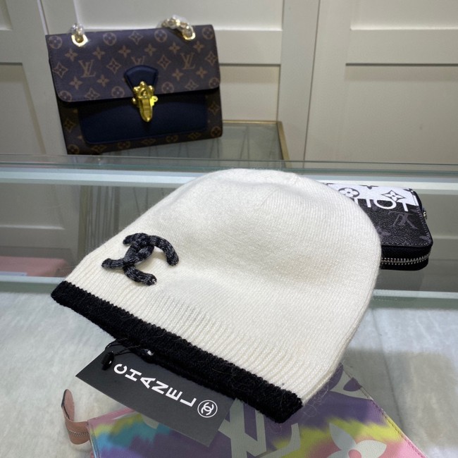 Chanel Men Womens Hats Luxury Brand Knit Hat with Original Box