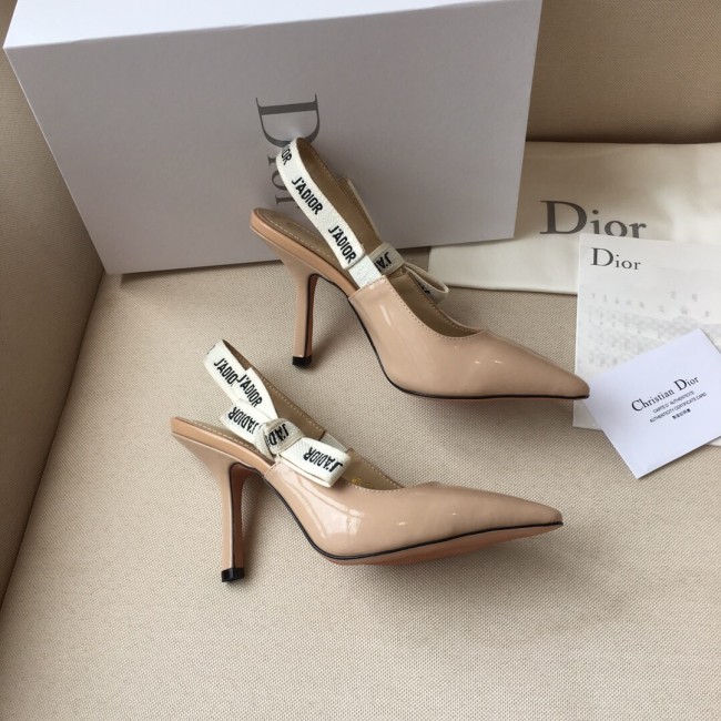 Dior Women Shoes Luxury Design Fashion Type High Heel Shoes for Wedding Style J'ADIOR SLINGBACK PUMP Whatapp