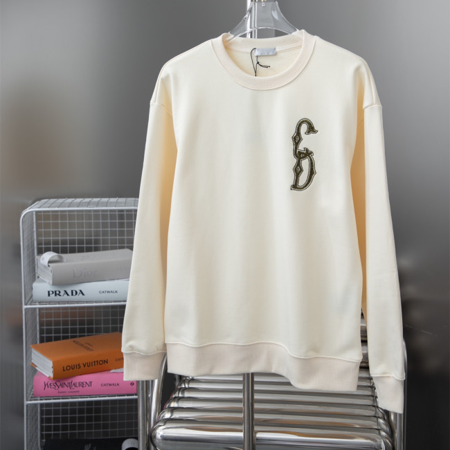 Dior Womens Mens Long Sleeve T Shirts Sweatshirt Luxury Brand Mens Sweatshirt Whatapp