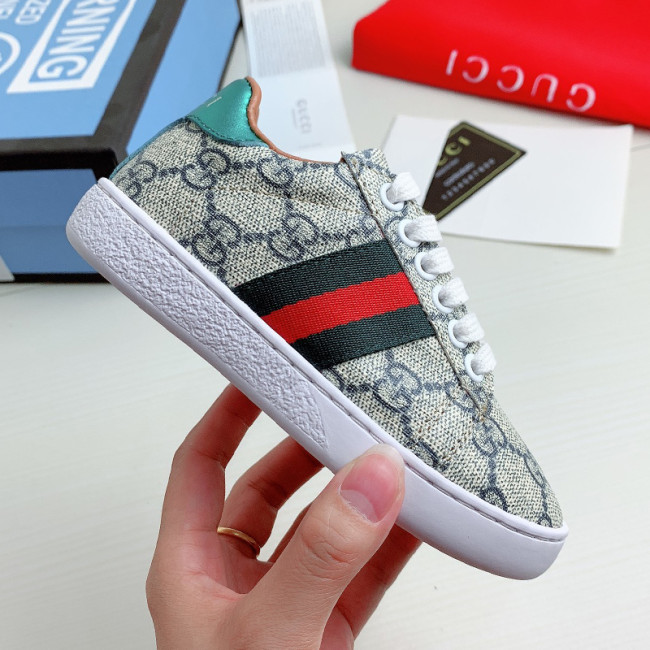 Gucci Kids Shoes Sneakers Breathable Children Casual Walking Sneakers with Original Box Whatapp