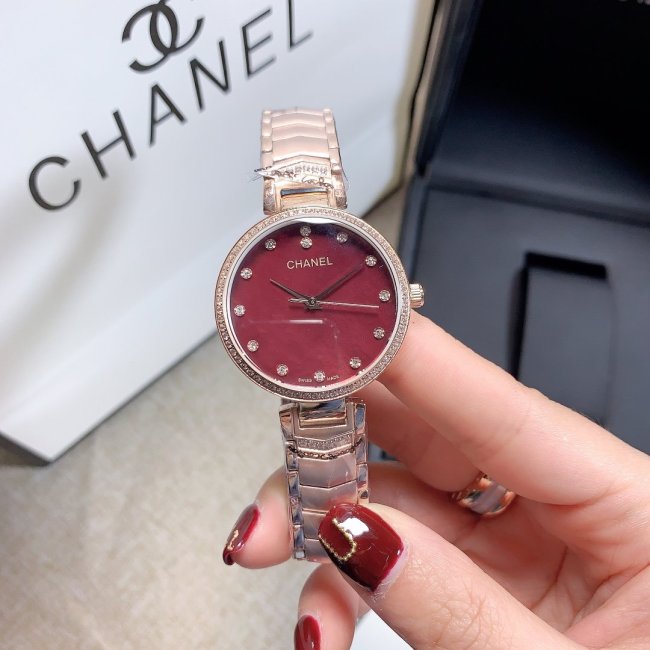 Chanel Watch Luxury Brand Design Fashion Type with Original Box Whatapp