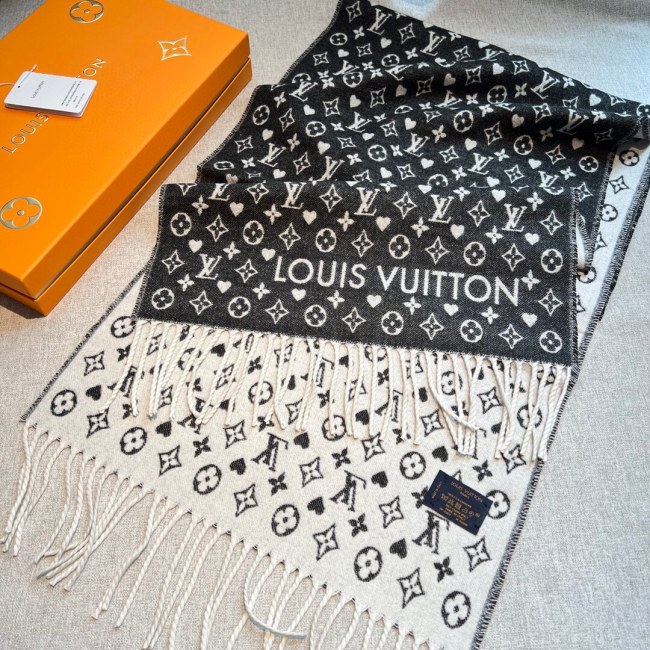 Louis Vuitton Scarves Men Womens Fashion Scarf with Original Box Whatapp