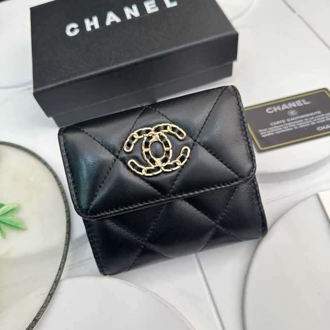 Chanel Womens Bag Wallets Clutch Luxury Brand Card Holder with Original Box Whatapp