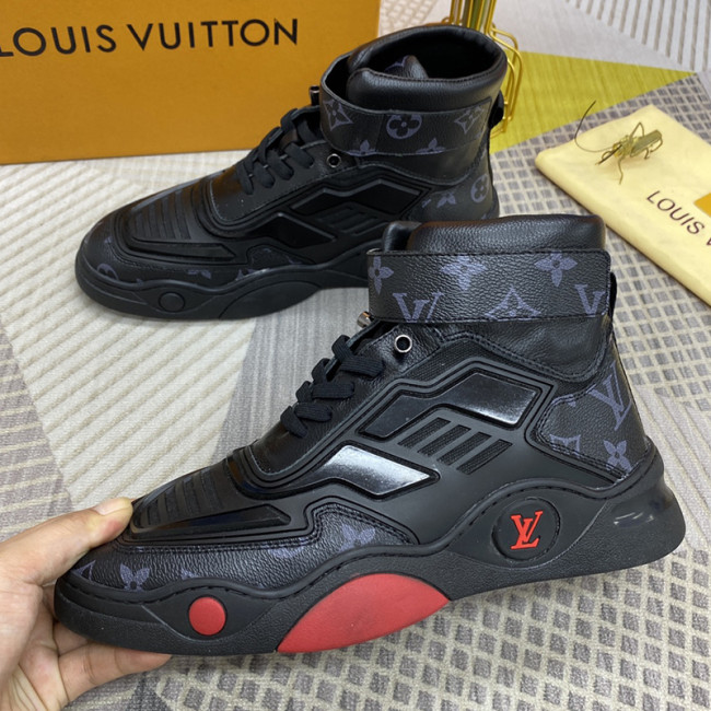 Louis Vuitton Men Shoes Boots Fashion Luxury Brand Mens Casual Shoes with Original Box Whatapp