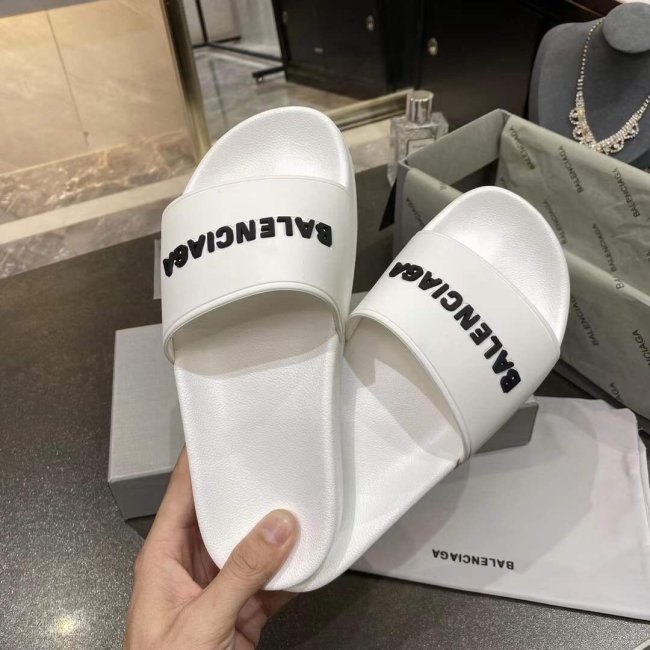 Balenciaga Men Womens Shoes POOL SLIDE SANDAL Whatapp