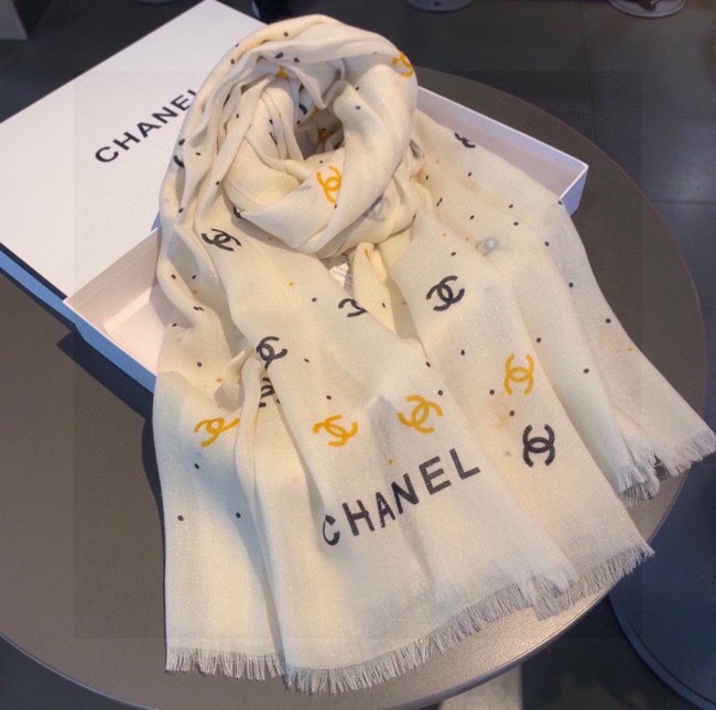 Chanel Scarves Womens Fashion Scarf with Original Box Whatapp