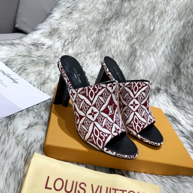 Louis Vuitton Womens Shoes SINCE 1854 SILHOUETTE MULE 1A8KNR Whatapp