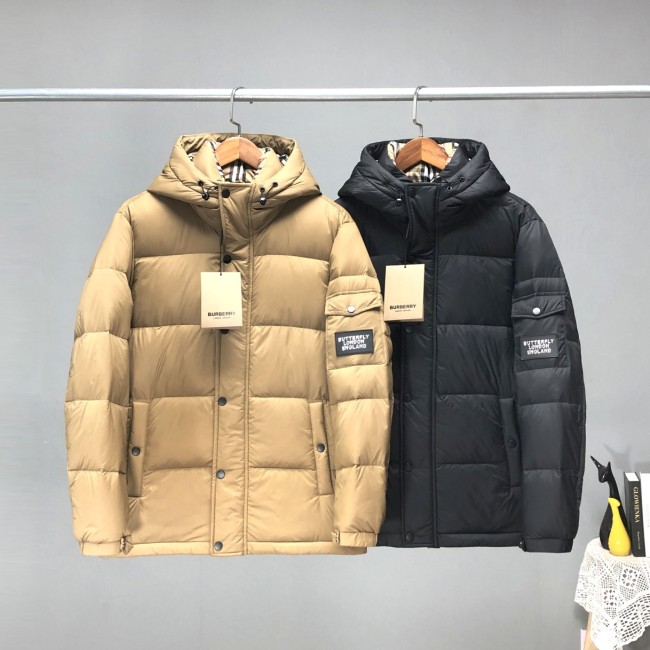 Burberry Design Mens Womens Winter Windprood Down Jackets Keep Warm 90% White Duck Down Whatapp