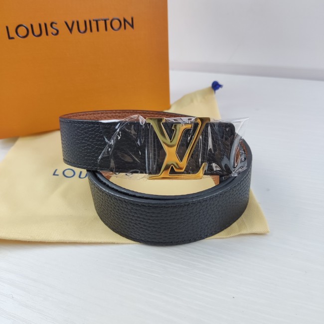 Louis Vuitton Mens Belt Luxury Brand Men Belts Luxury Brand with Original Box LV INITIALES 30MM REVERSIBLE BELT M9521V Whatapp