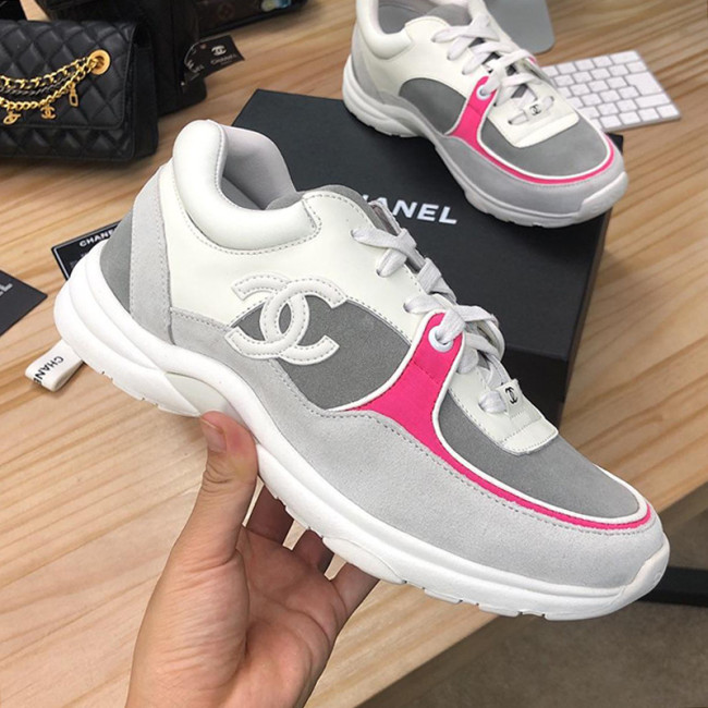 Chanel Mens Shoes Sneakers Luxury Brand Sports Shoes Breathable Design with Original Box Whatapp