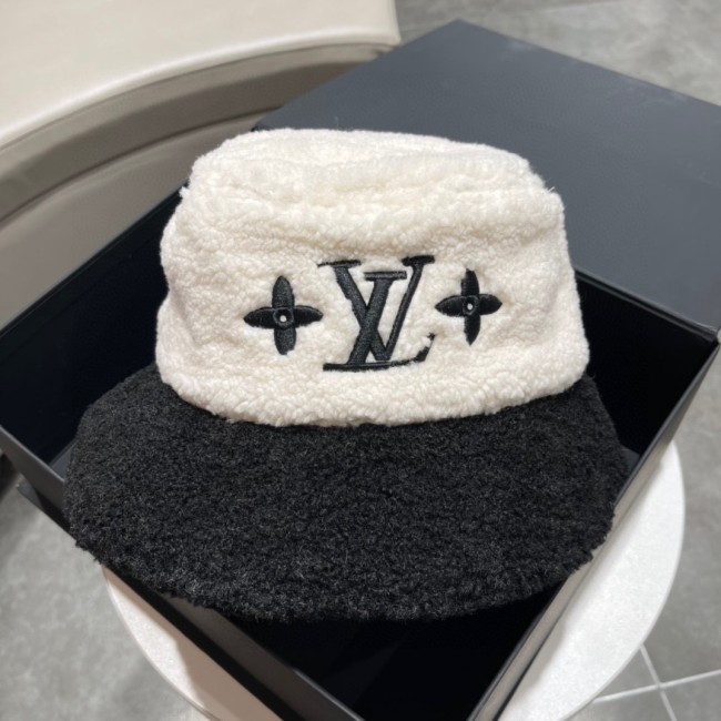 Louis Vuitton Womens Mens Cap Bucket Hat Luxury Brand with Original Box