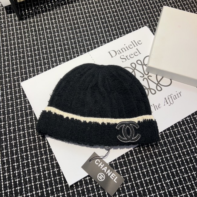 Chanel Men Womens Hats Luxury Brand Knit Hat with Original Box