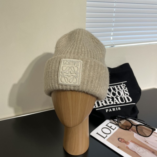 Loewe Womens Knit Hat Luxury Brand Design Loewe Hats with Original Box