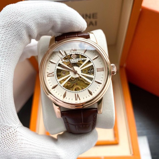 Patek Philippe Watch Luxury Brand Design Fashion Type with Original Box Whatapp