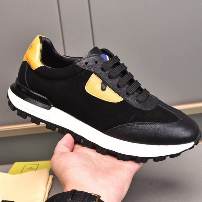 Fendi Mens Shoes Fashion Sneakers Luxury Brand Casual Shoes for Men with Original Box Whatapp