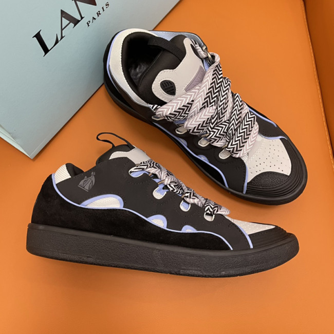 Lanvin Womens Shoes Sneakers Fashion Type Luxury Brand CURB SNEAKER with Original Box Whatapp