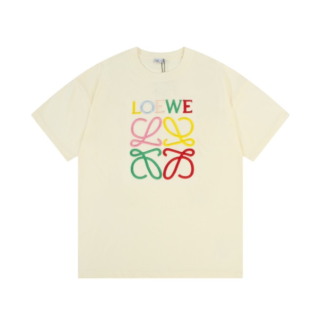 Loewe Luxury Brand Men Womens Short Sleeve T-Shirt Whatapp