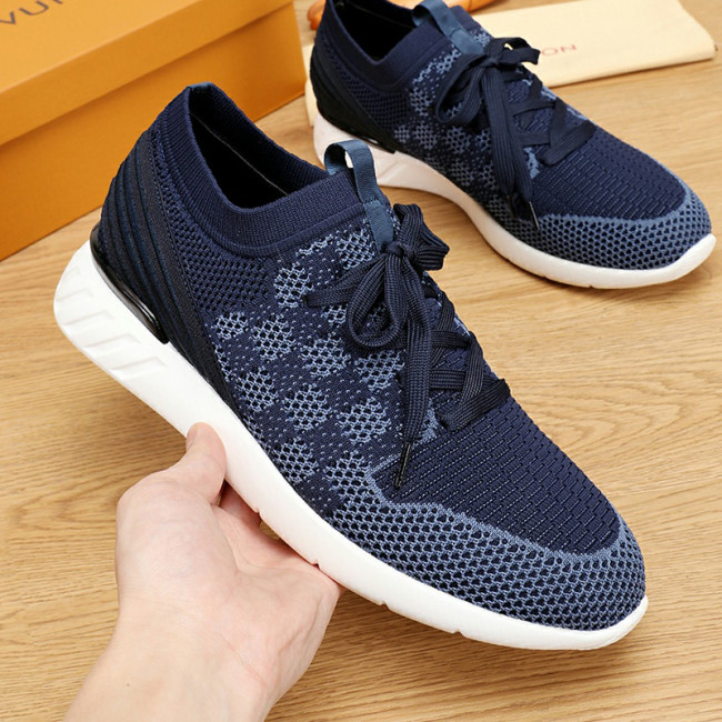 Louis Vuitton Men Shoes Sneakers Breathable Design Fashion Type Footwear Luxury Fastlane Sneaker 1A41YG with Original Box Whatapp