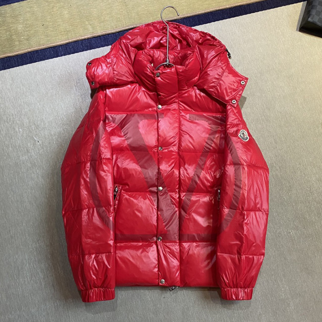 Moncler X Valentino Design Mens Womens Winter Windprood Down Jackets Keep Warm 90% White Duck Down Whatapp