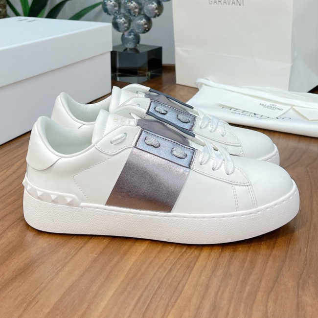 Valentino Men Shoes Fashion Design Luxury Brand OPEN SNEAKER WITH VLTN PRINT with Original Box WY0S0830BLUA01 Whatapp