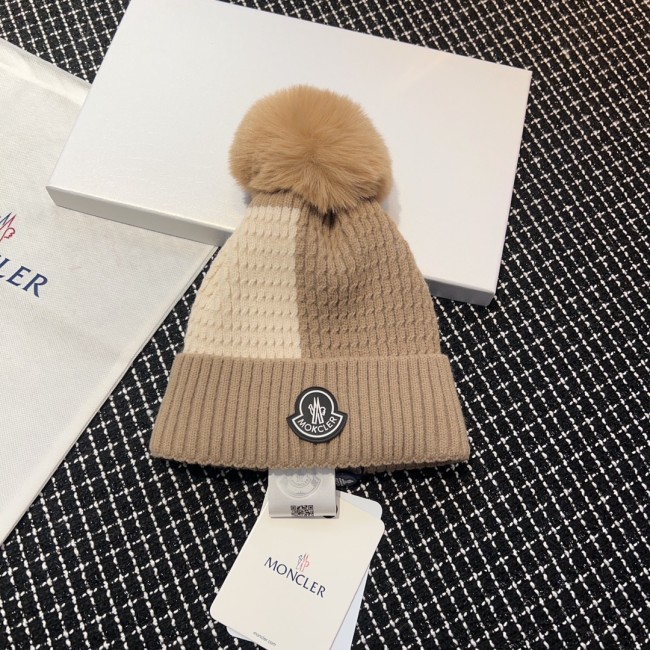 Moncler Mens Womens Hats Luxury Brand Design Moncler Knit Hat with Original Box