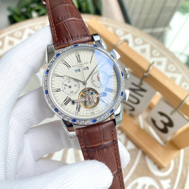 Patek Philippe Watch Luxury Brand Design Fashion Type with Original Box Whatapp