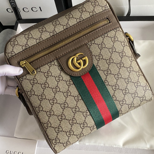 Gucci Mens Womens Fashion Bags Shoulder Bag Luxury Brand GG Supreme Ophidia Small Messenger Bag 547926 96IWT 8745 with Original Box Whatapp