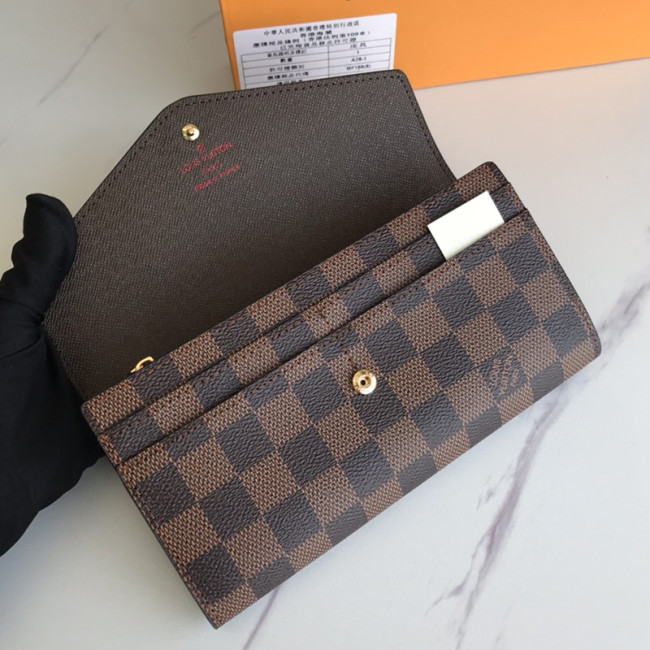 Louis Vuitton Mens Womens Wallets Purse Luxury Brand Designer Zippy WALLET with Original Box M60531 Whatapp