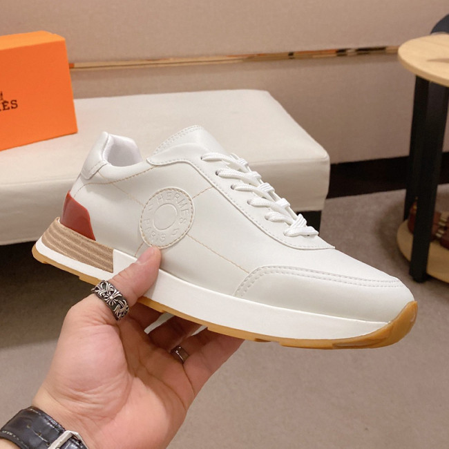 Hermes Mens Casual Shoes Fashion Sneakers Luxury Brand with Original Box Whatapp