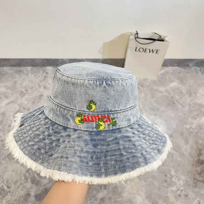 Gucci Men Womens Cap Bucket Hat Luxury Brand with Original Box